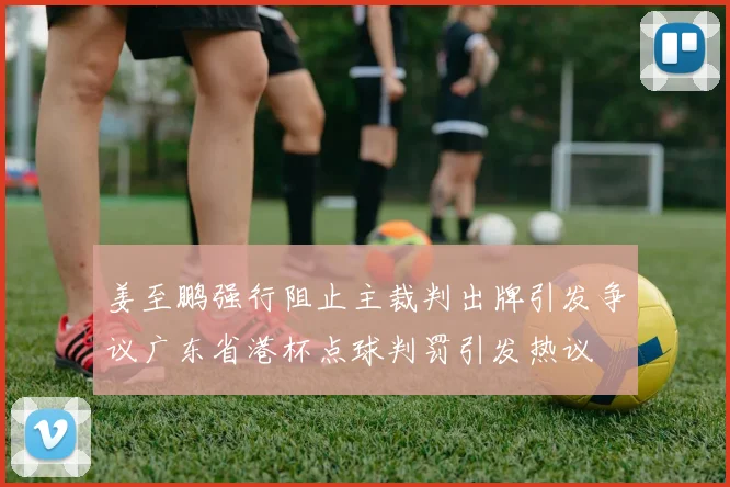 姜至鹏强行阻止主裁判出牌引发争议广东省港杯点球判罚引发热议